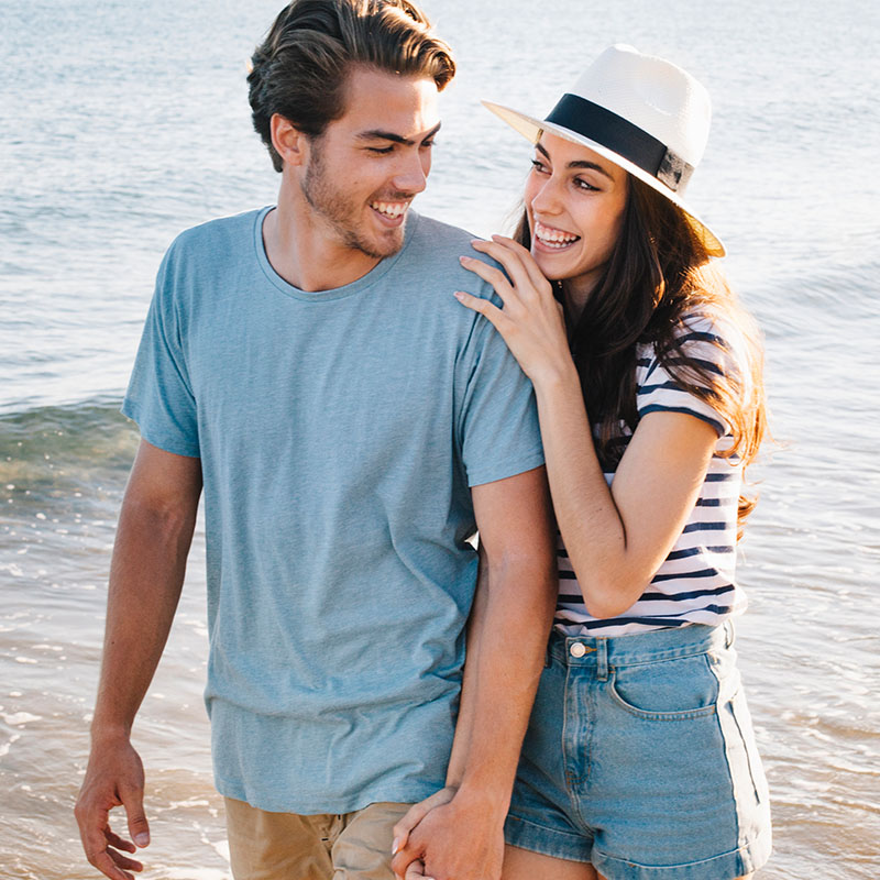 Picture of couple walking on beach - Abundant Life Counseling